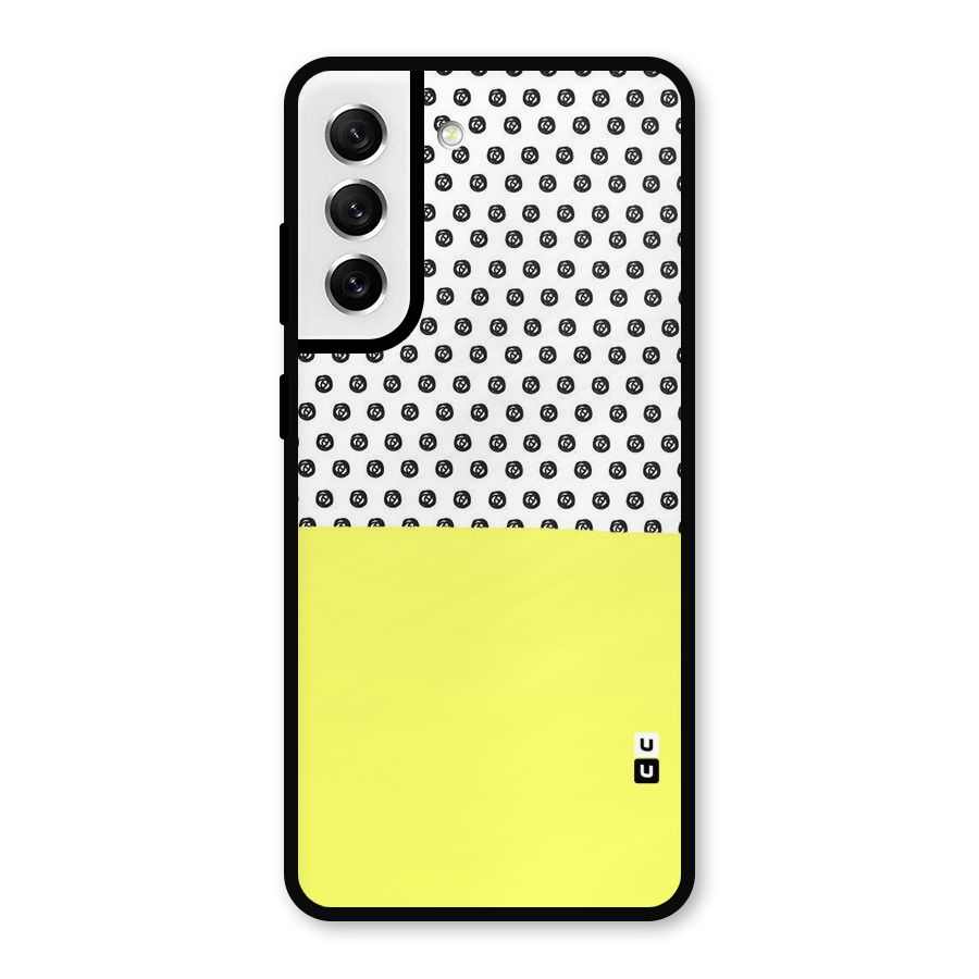 Plain and Pattern Metal Back Case for Galaxy S21 FE 5G