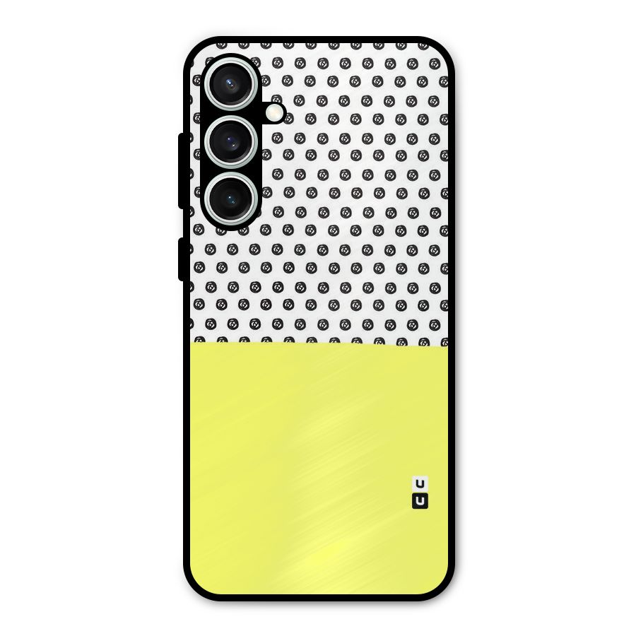 Plain and Pattern Metal Back Case for Galaxy S23 FE