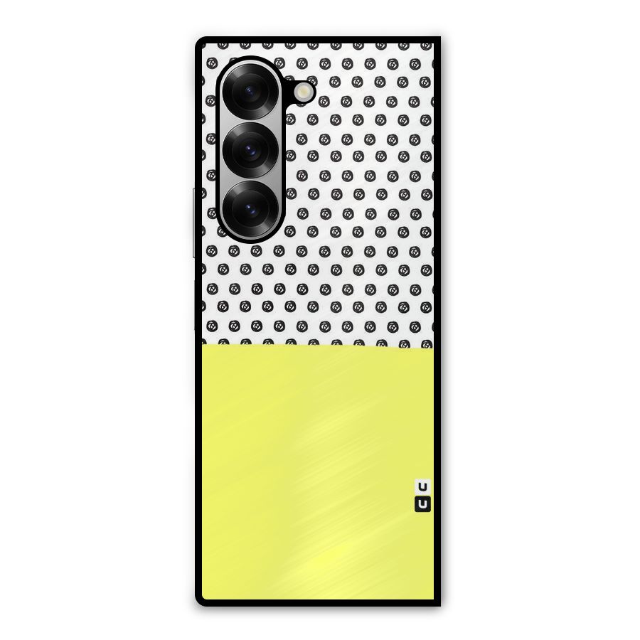 Plain and Pattern Metal Back Case for Galaxy Z Fold6