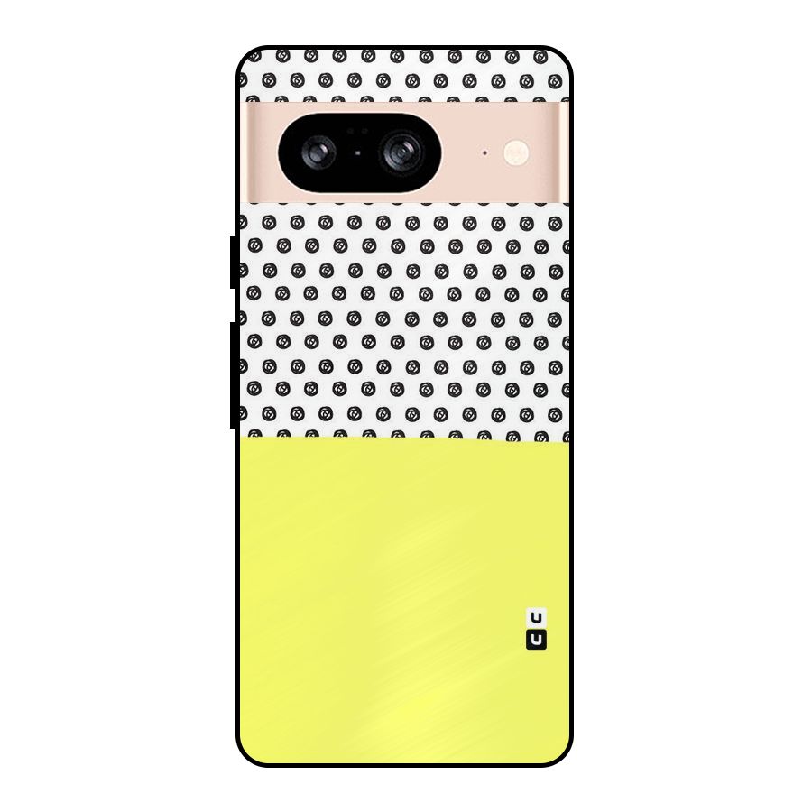 Plain and Pattern Metal Back Case for Google Pixel 8
