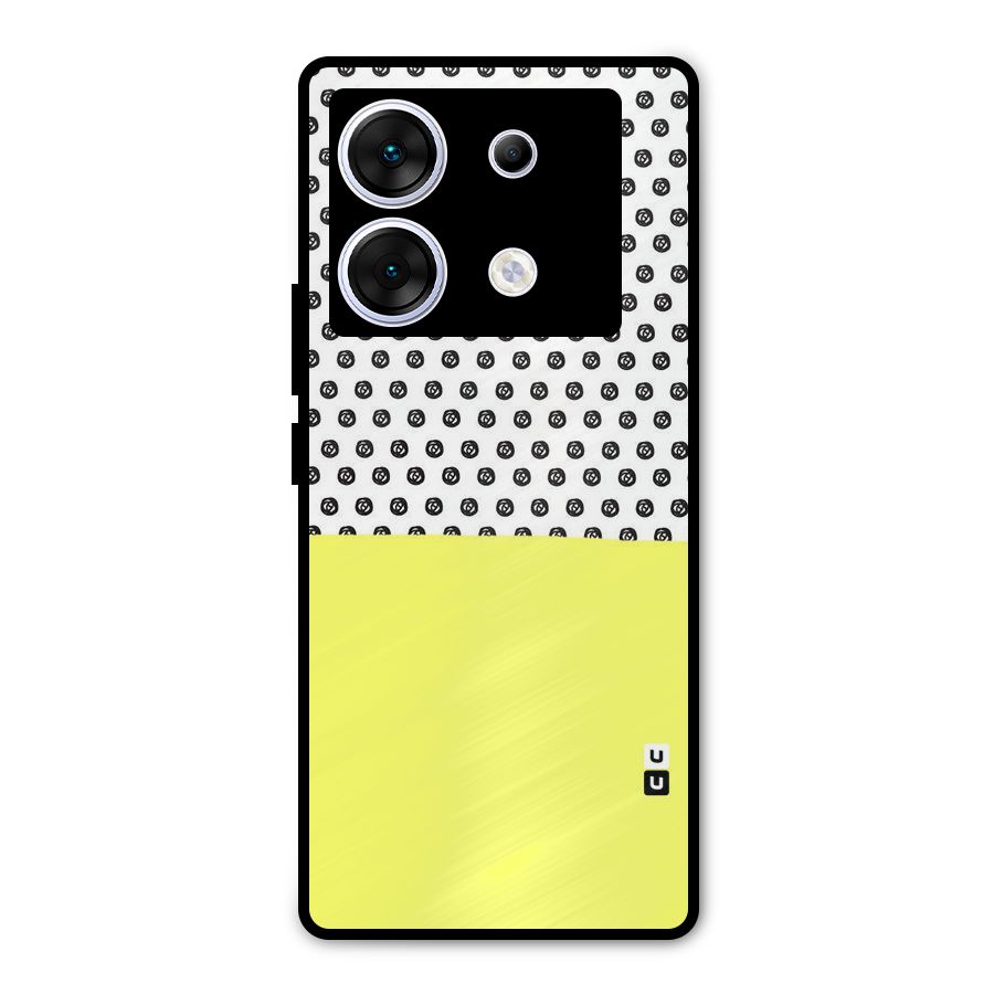 Plain and Pattern Metal Back Case for Infinix Zero 30 5G