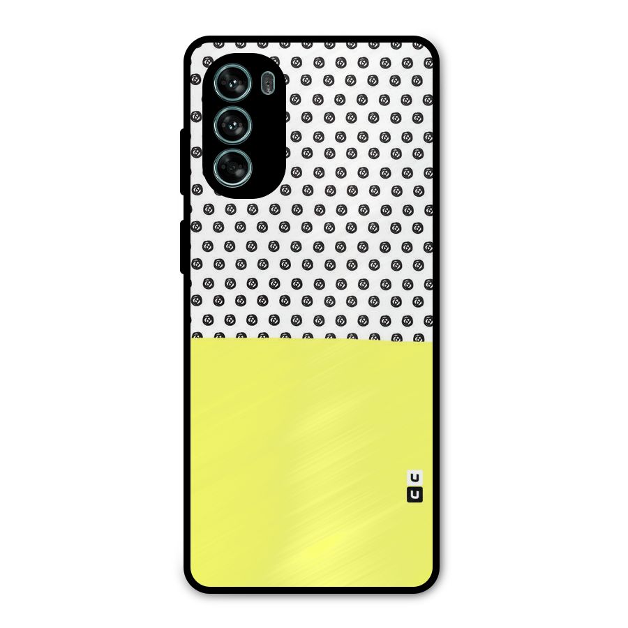 Plain and Pattern Metal Back Case for Moto G62
