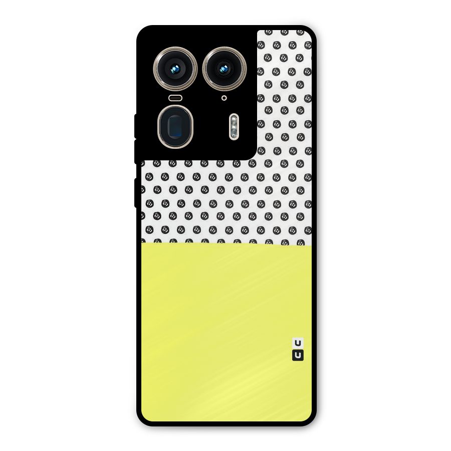 Plain and Pattern Metal Back Case for Motorola Edge 50 Ultra
