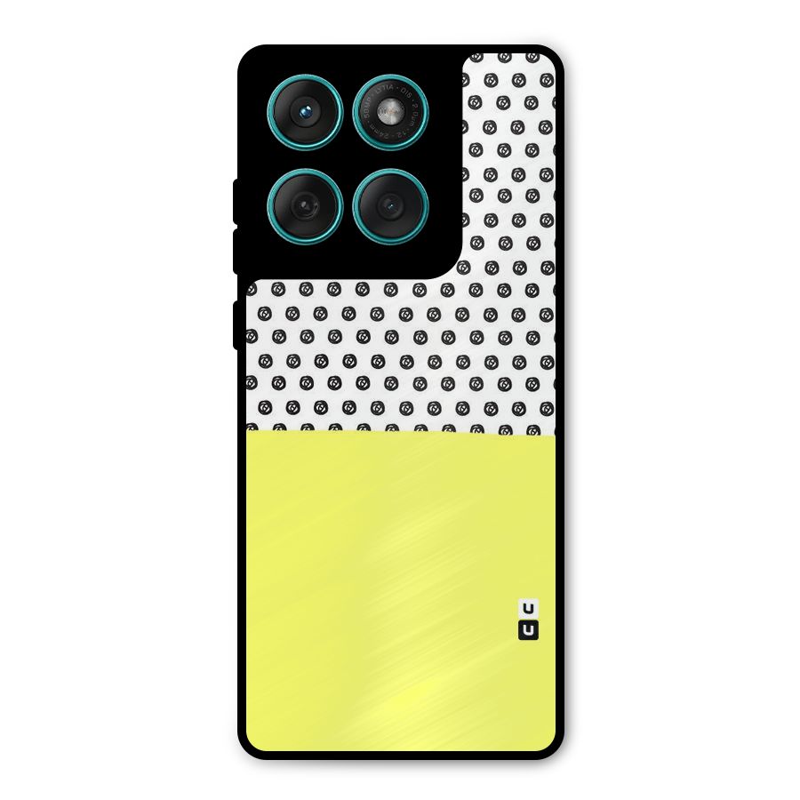 Plain and Pattern Metal Back Case for Motorola Edge 60 Fusion