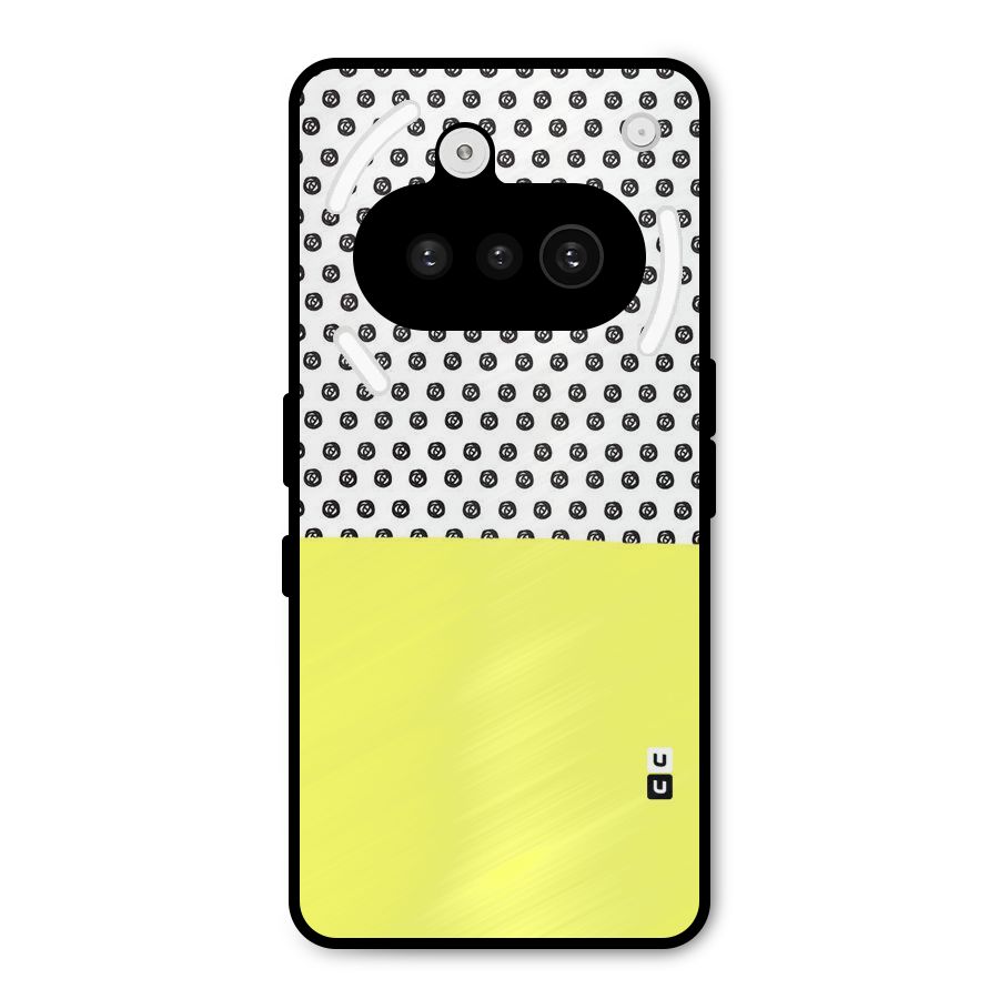 Plain and Pattern Metal Back Case for Nothing Phone 3a