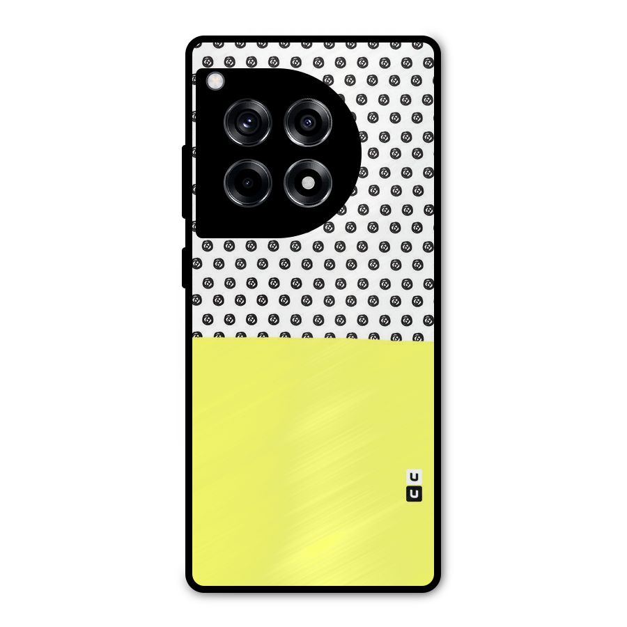 Plain and Pattern Metal Back Case for OnePlus 12R