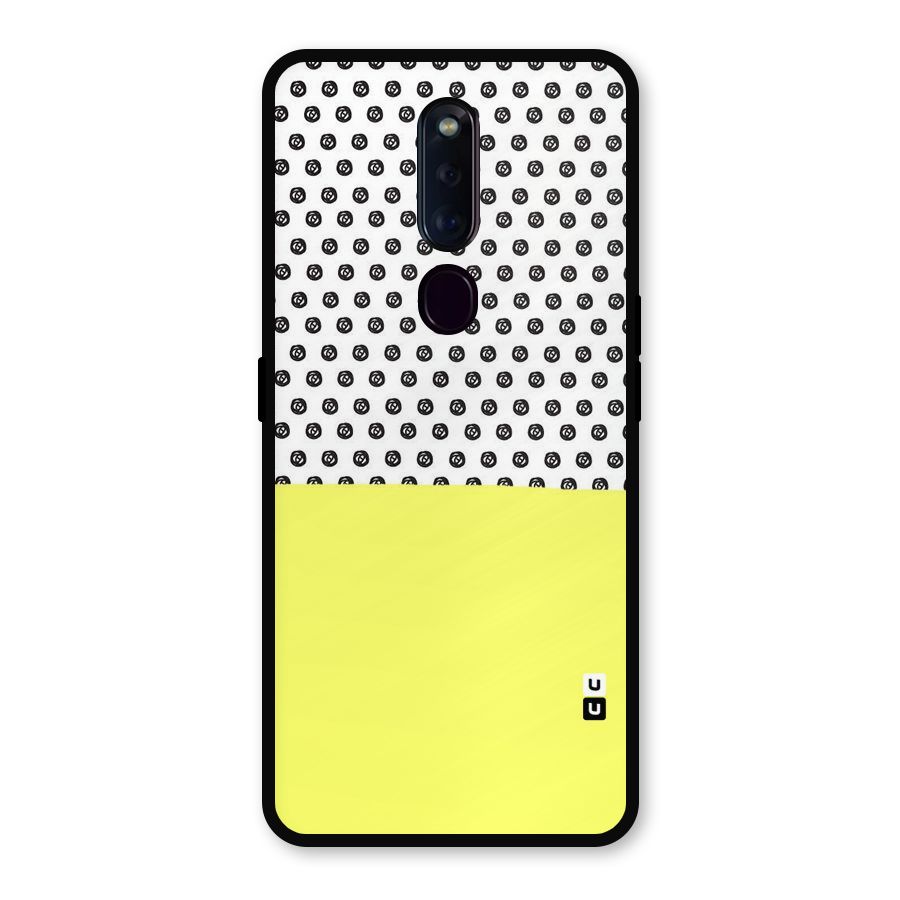 Plain and Pattern Metal Back Case for Oppo F11 Pro