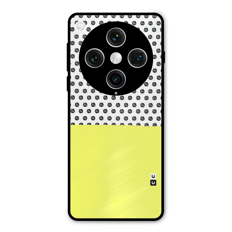 Plain and Pattern Metal Back Case for Oppo Find X8 Pro