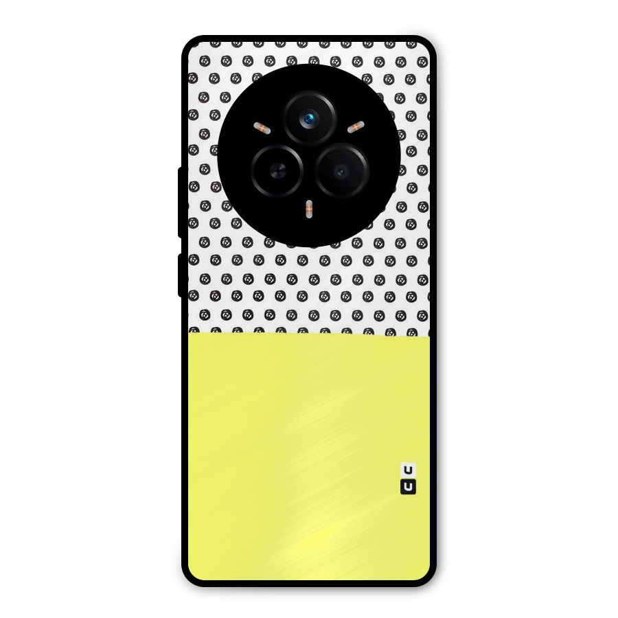 Plain and Pattern Metal Back Case for Realme 14 Pro