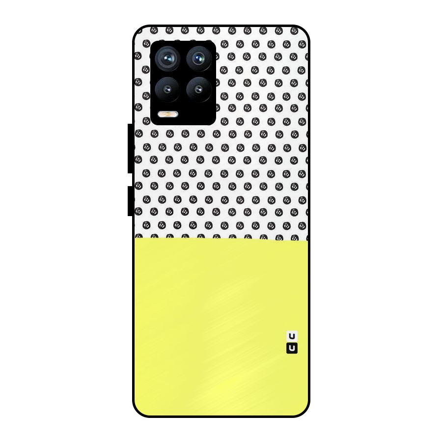 Plain and Pattern Metal Back Case for Realme 8 Pro
