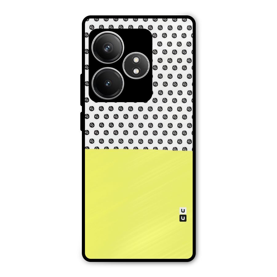 Plain and Pattern Metal Back Case for Realme GT 6T