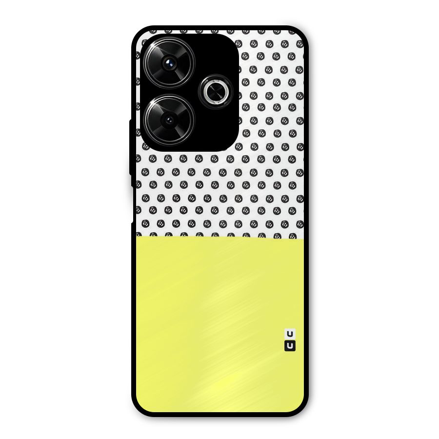 Plain and Pattern Metal Back Case for Redmi 13 5G