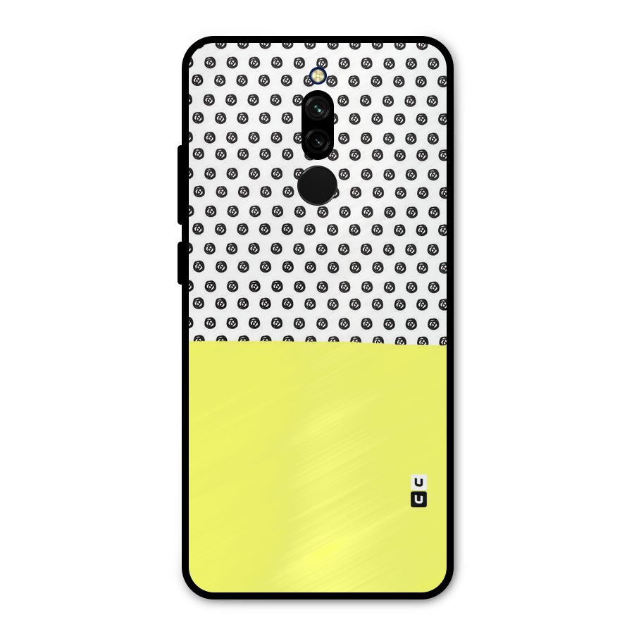 Plain and Pattern Metal Back Case for Redmi 8