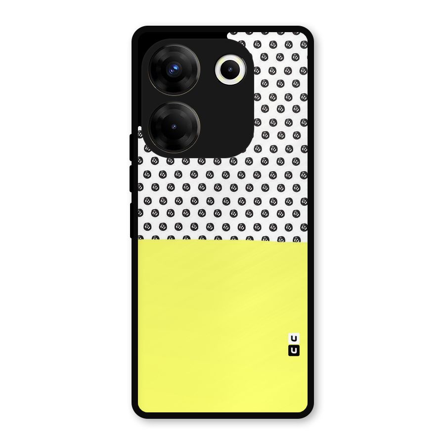 Plain and Pattern Metal Back Case for Tecno Camon 20