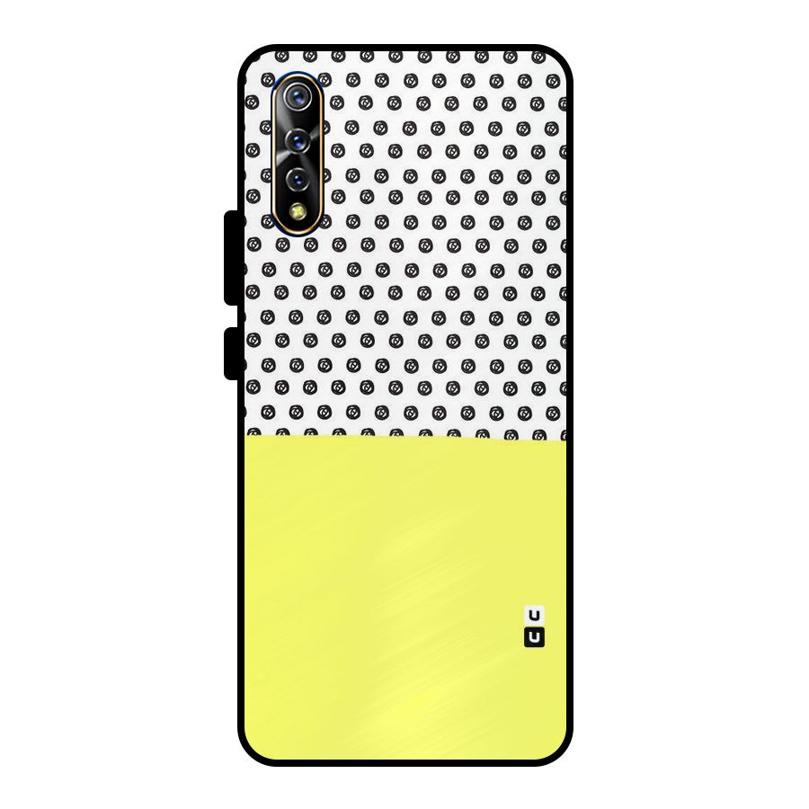 Plain and Pattern Metal Back Case for Vivo S1