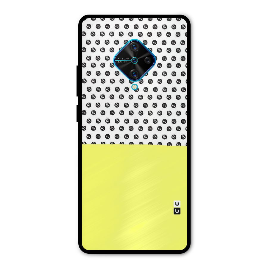 Plain and Pattern Metal Back Case for Vivo S1 Pro