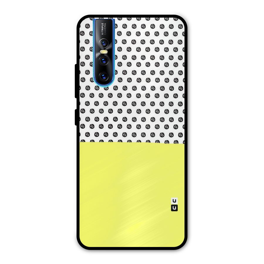 Plain and Pattern Metal Back Case for Vivo V15 Pro