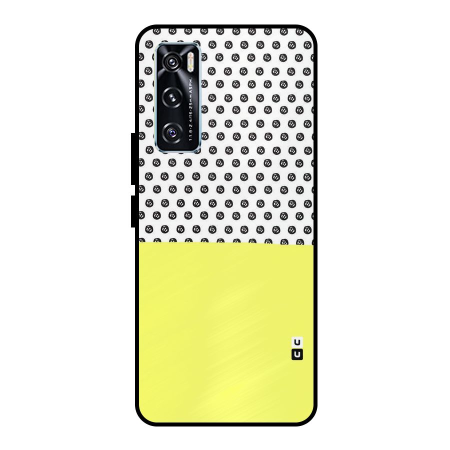 Plain and Pattern Metal Back Case for Vivo V20 SE