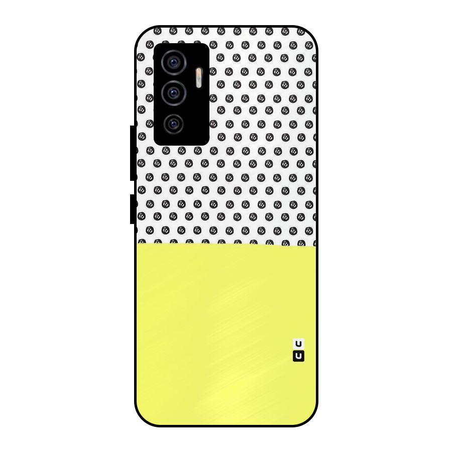 Plain and Pattern Metal Back Case for Vivo V23e