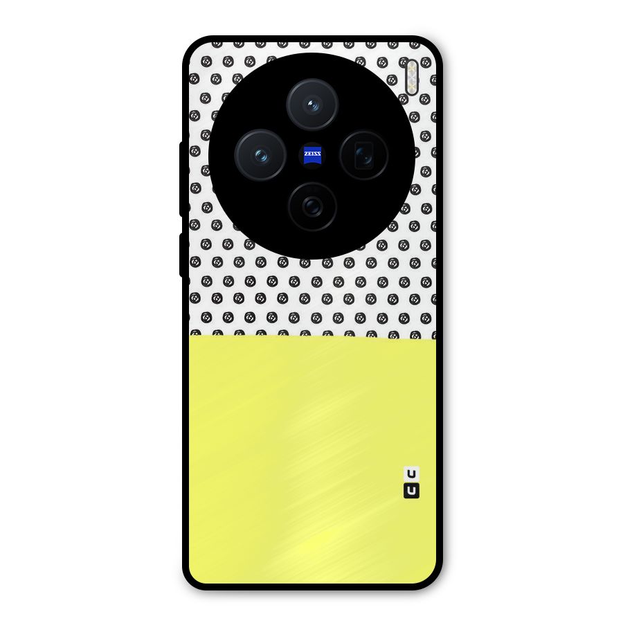Plain and Pattern Metal Back Case for Vivo X200
