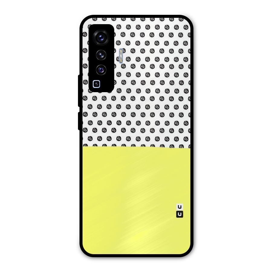 Plain and Pattern Metal Back Case for Vivo X50