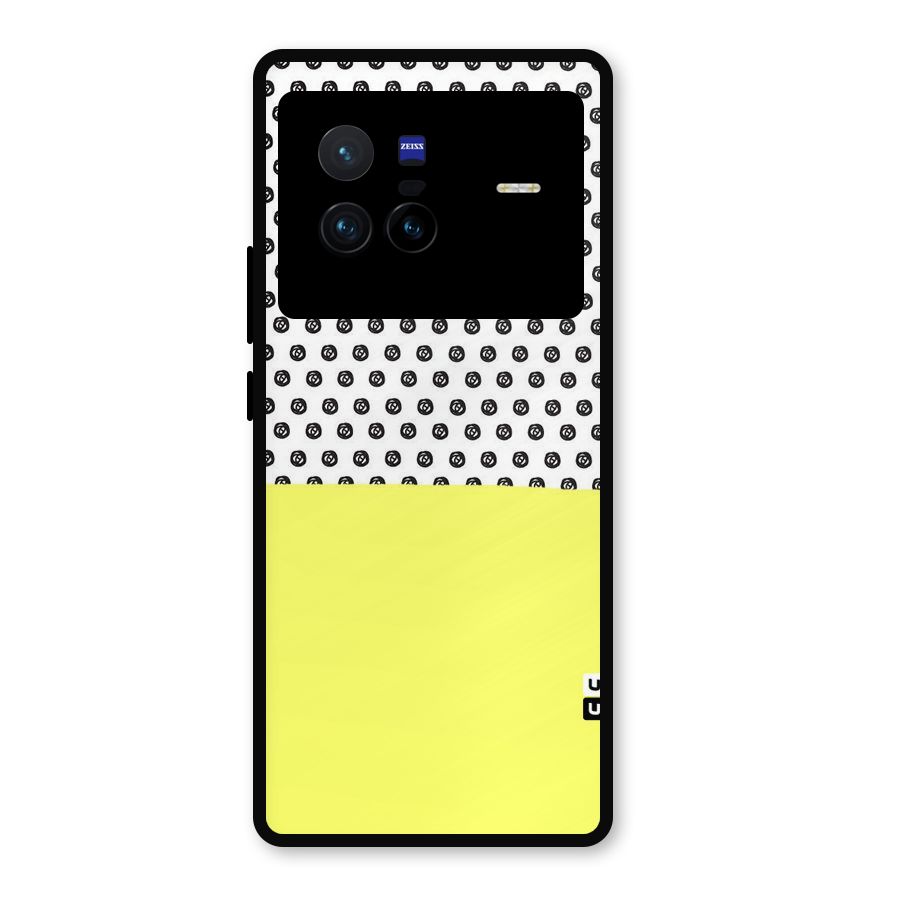Plain and Pattern Metal Back Case for Vivo X80