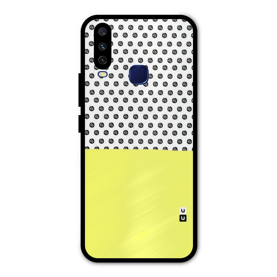Plain and Pattern Metal Back Case for Vivo Y15
