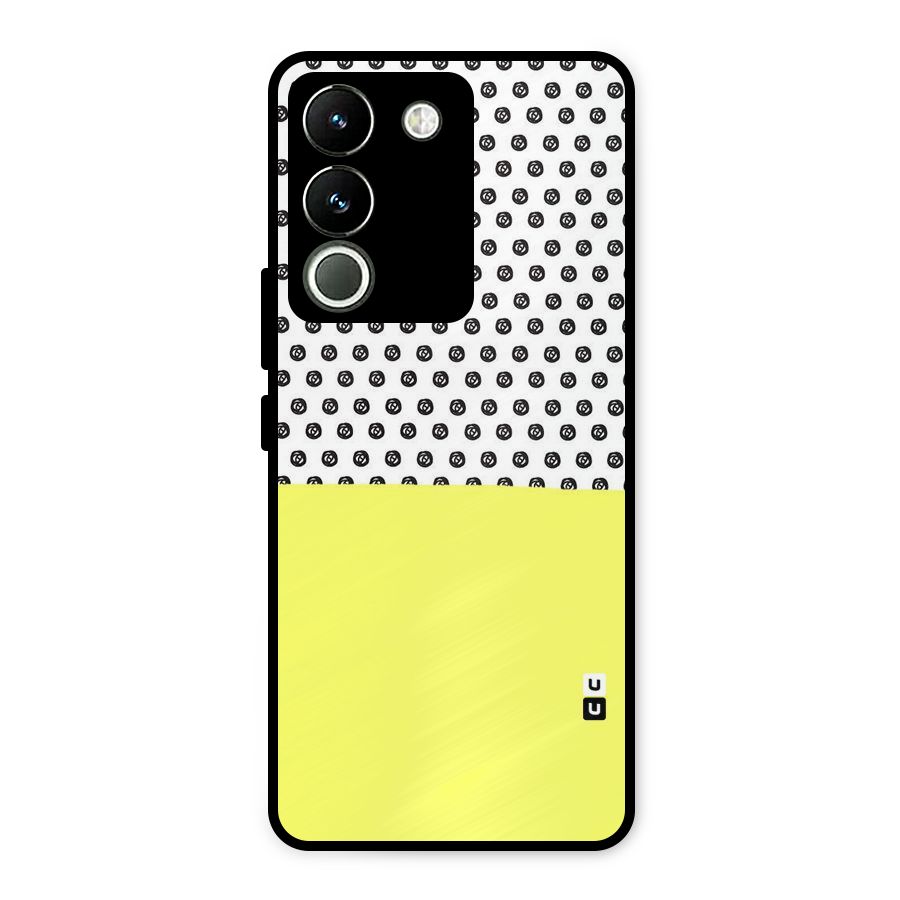Plain and Pattern Metal Back Case for Vivo Y200