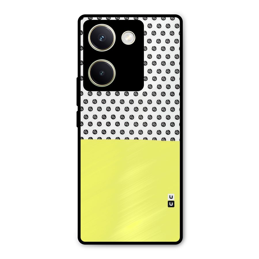 Plain and Pattern Metal Back Case for Vivo Y200 Pro