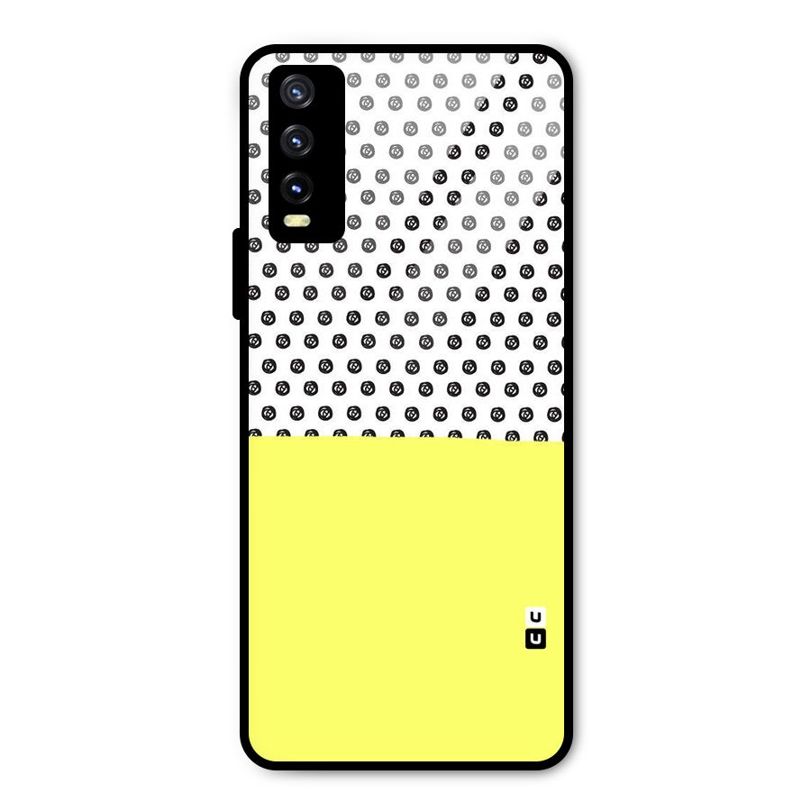 Plain and Pattern Metal Back Case for Vivo Y20g