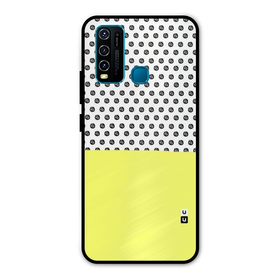 Plain and Pattern Metal Back Case for Vivo Y50