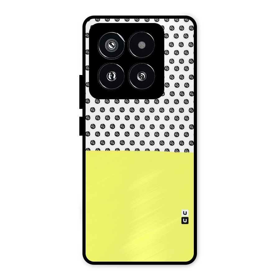 Plain and Pattern Metal Back Case for Xiaomi 14 Pro
