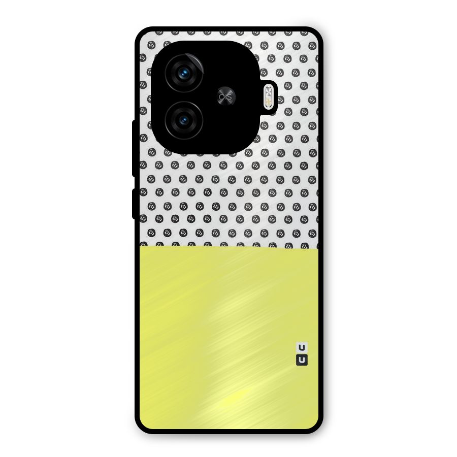 Plain and Pattern Metal Back Case for iQOO Z9 Turbo