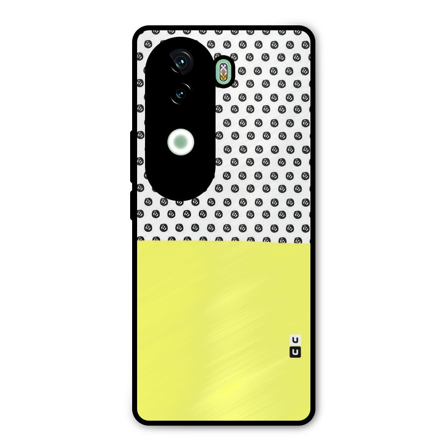 Plain and Pattern Metal Back Case for iQOO Z9s