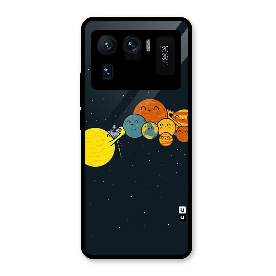 Planet Family Glass Back Case for Mi 11 Ultra