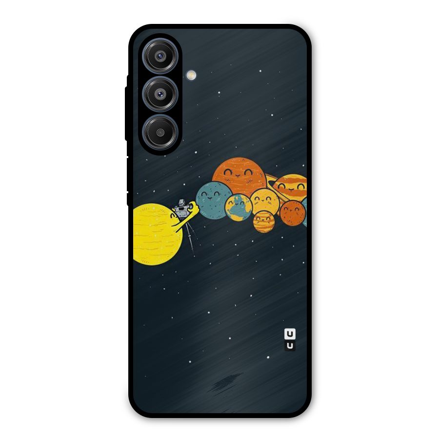 Planet Family Metal Back Case for Galaxy A16 5G