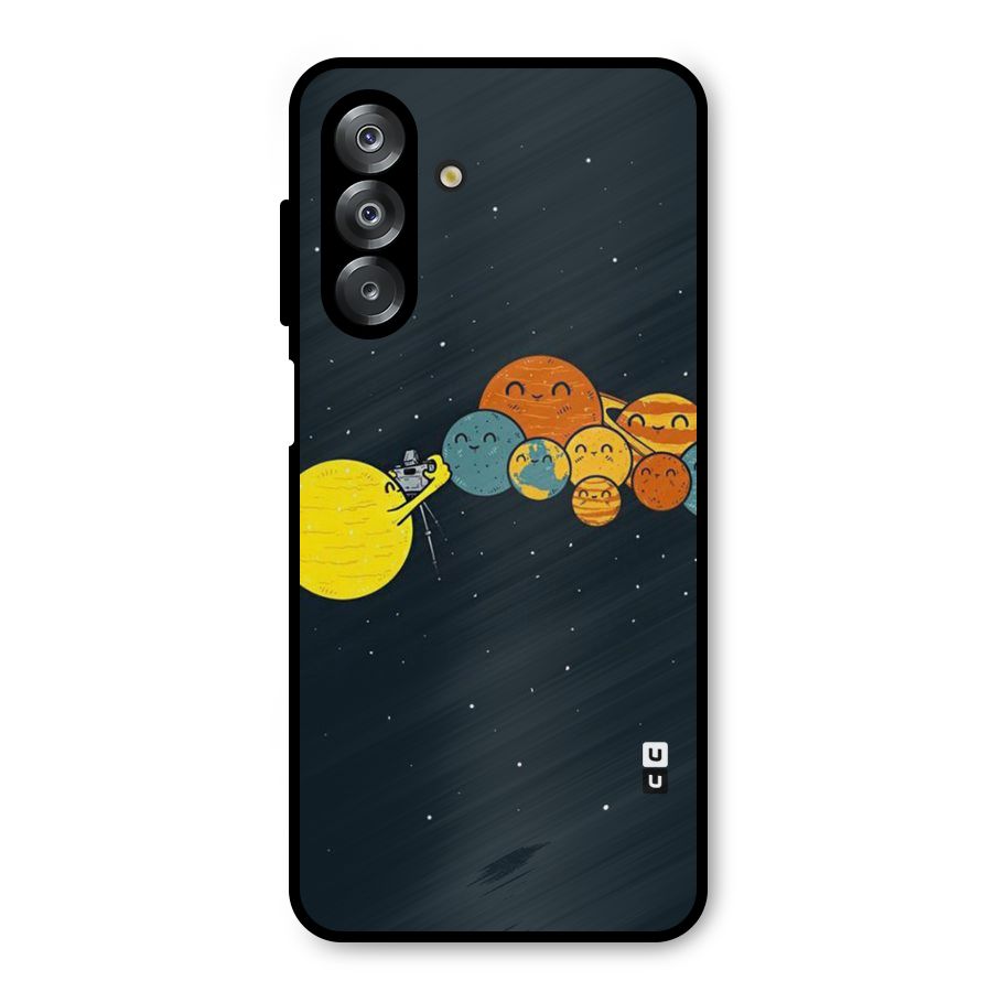 Planet Family Metal Back Case for Galaxy A26