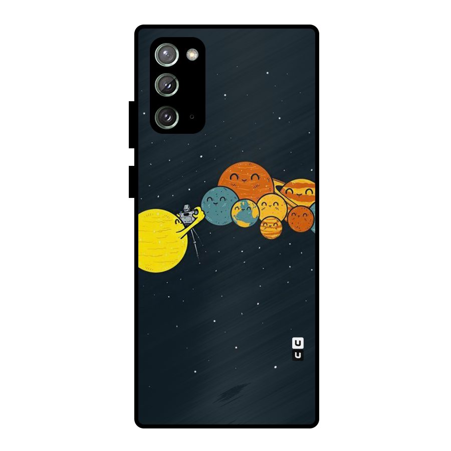 Planet Family Metal Back Case for Galaxy Note 20