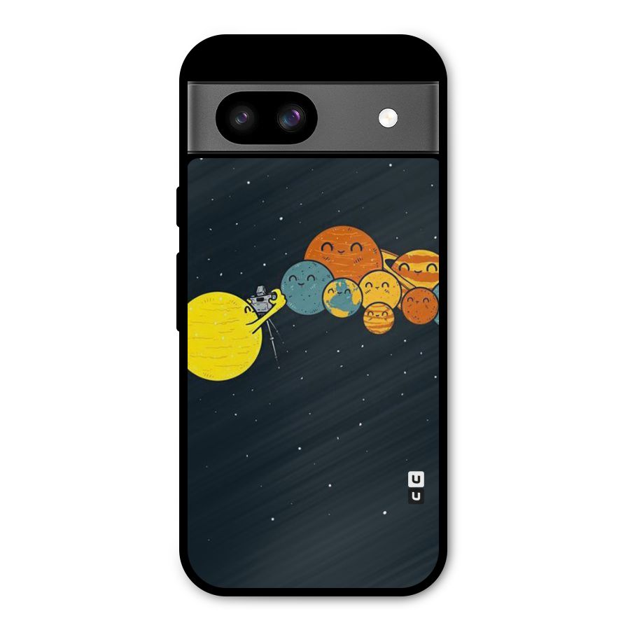 Planet Family Metal Back Case for Google Pixel 8a