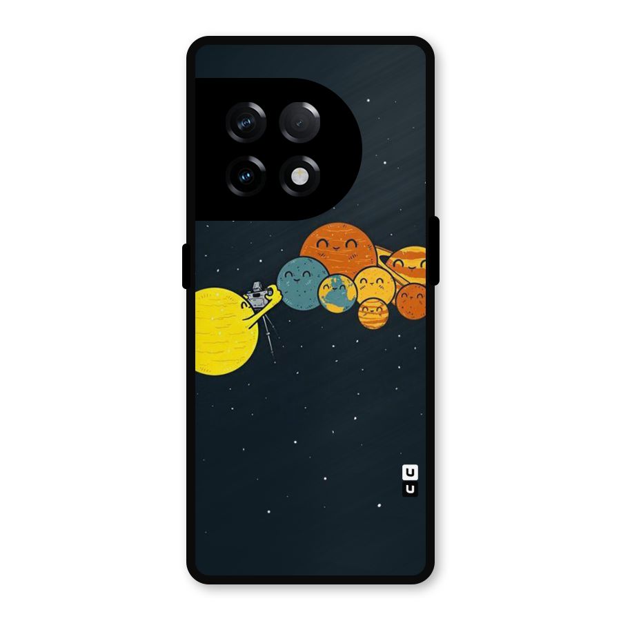 Planet Family Metal Back Case for OnePlus 11R
