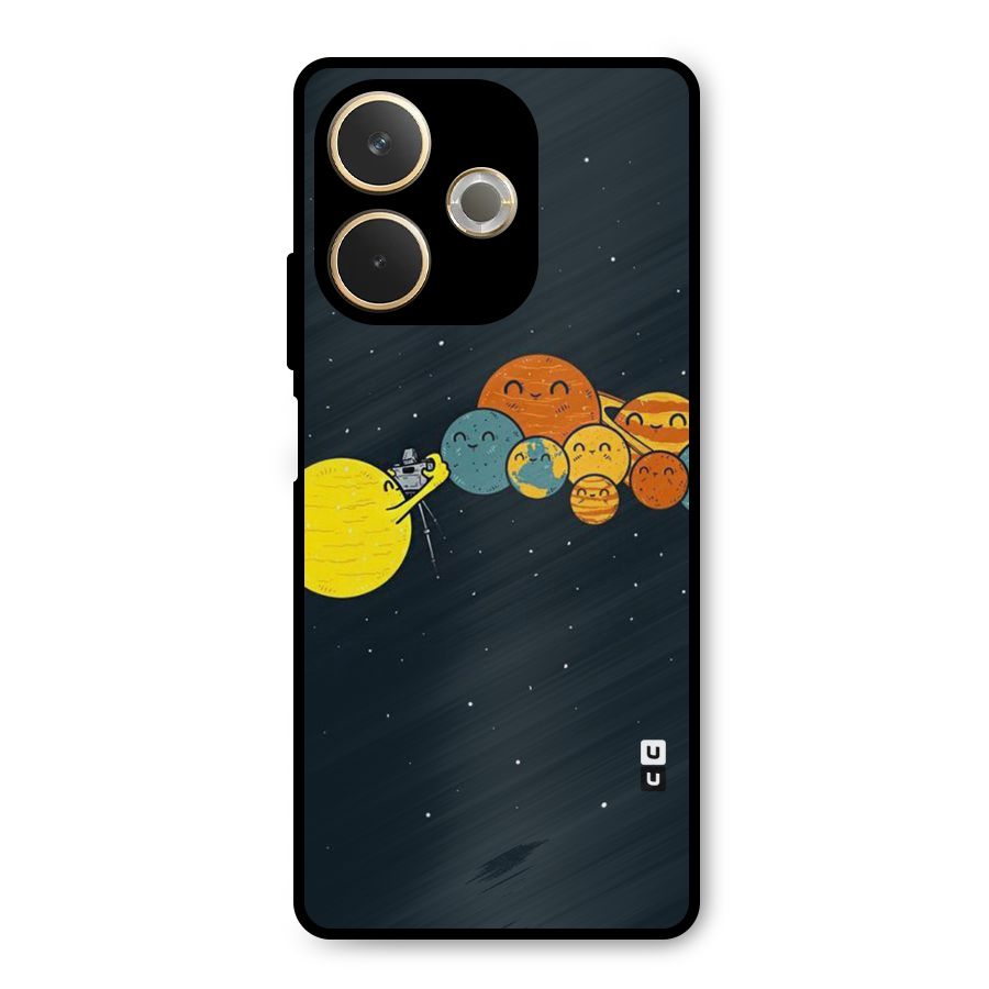 Planet Family Metal Back Case for Oppo A5 Pro