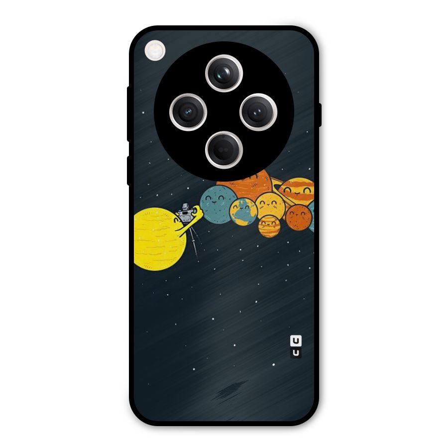 Planet Family Metal Back Case for Oppo Find X8
