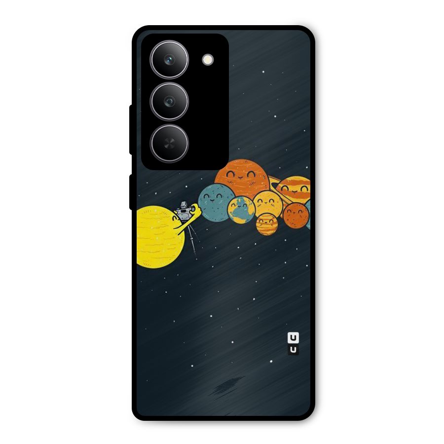 Planet Family Metal Back Case for Realme 14x