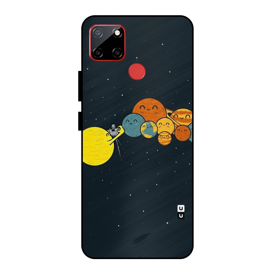 Planet Family Metal Back Case for Realme C12