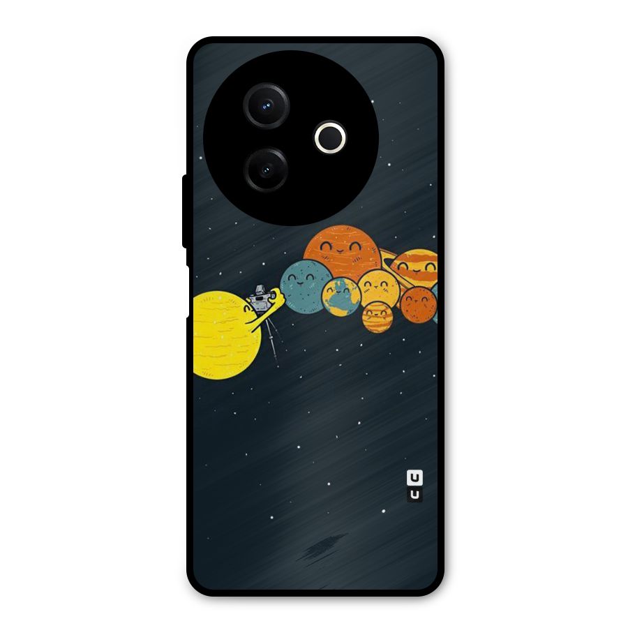 Planet Family Metal Back Case for Vivo Y39