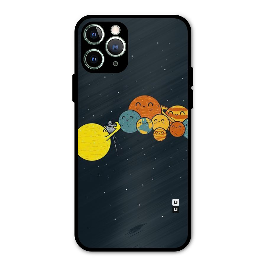 Planet Family Metal Back Case for iPhone 11 Pro Max