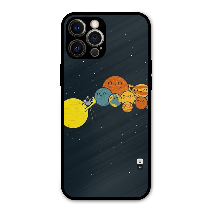 Planet Family Metal Back Case for iPhone 12 Pro Max