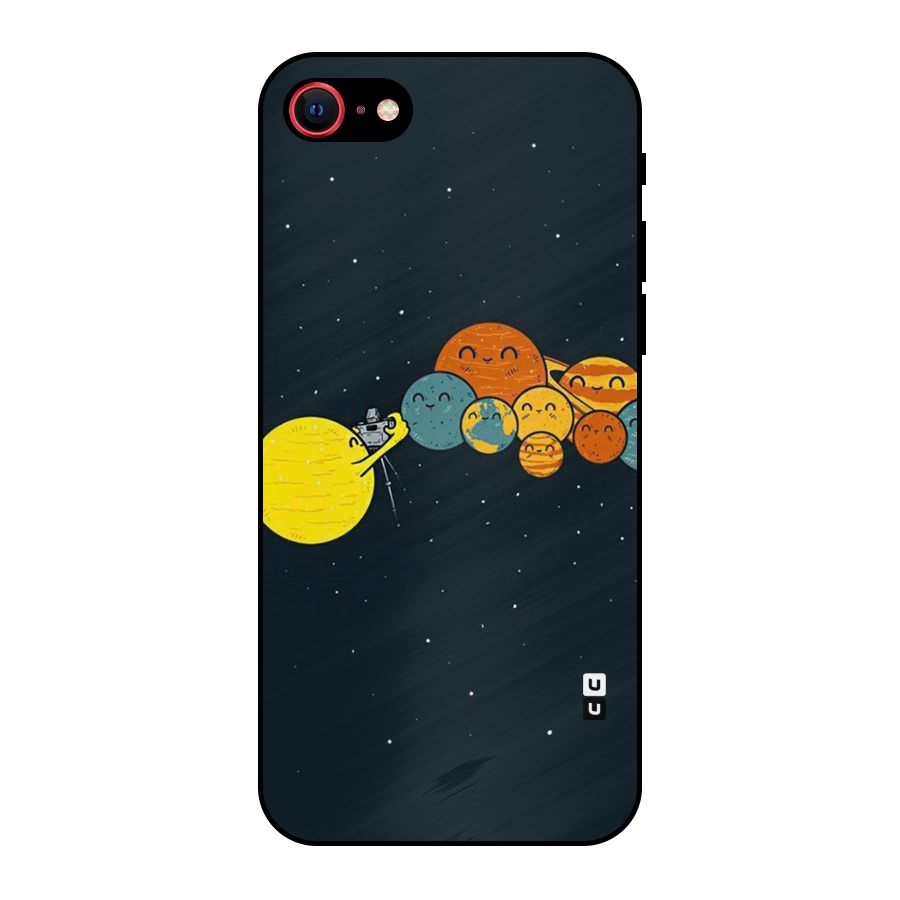 Planet Family Metal Back Case for iPhone 7