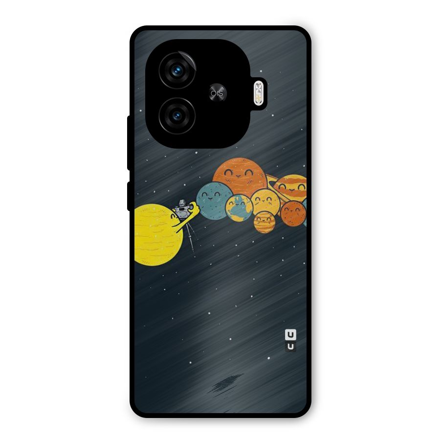 Planet Family Metal Back Case for iQOO Neo 10R