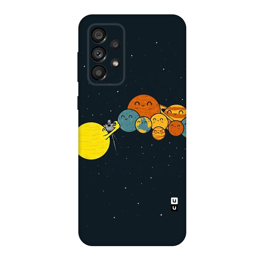 Planet Family Original Polycarbonate Back Case for Galaxy A73 5G